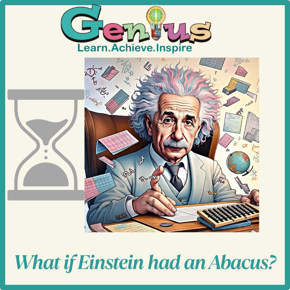 What If Einstein Had an Abacus? Mathematical Genius Unleashed