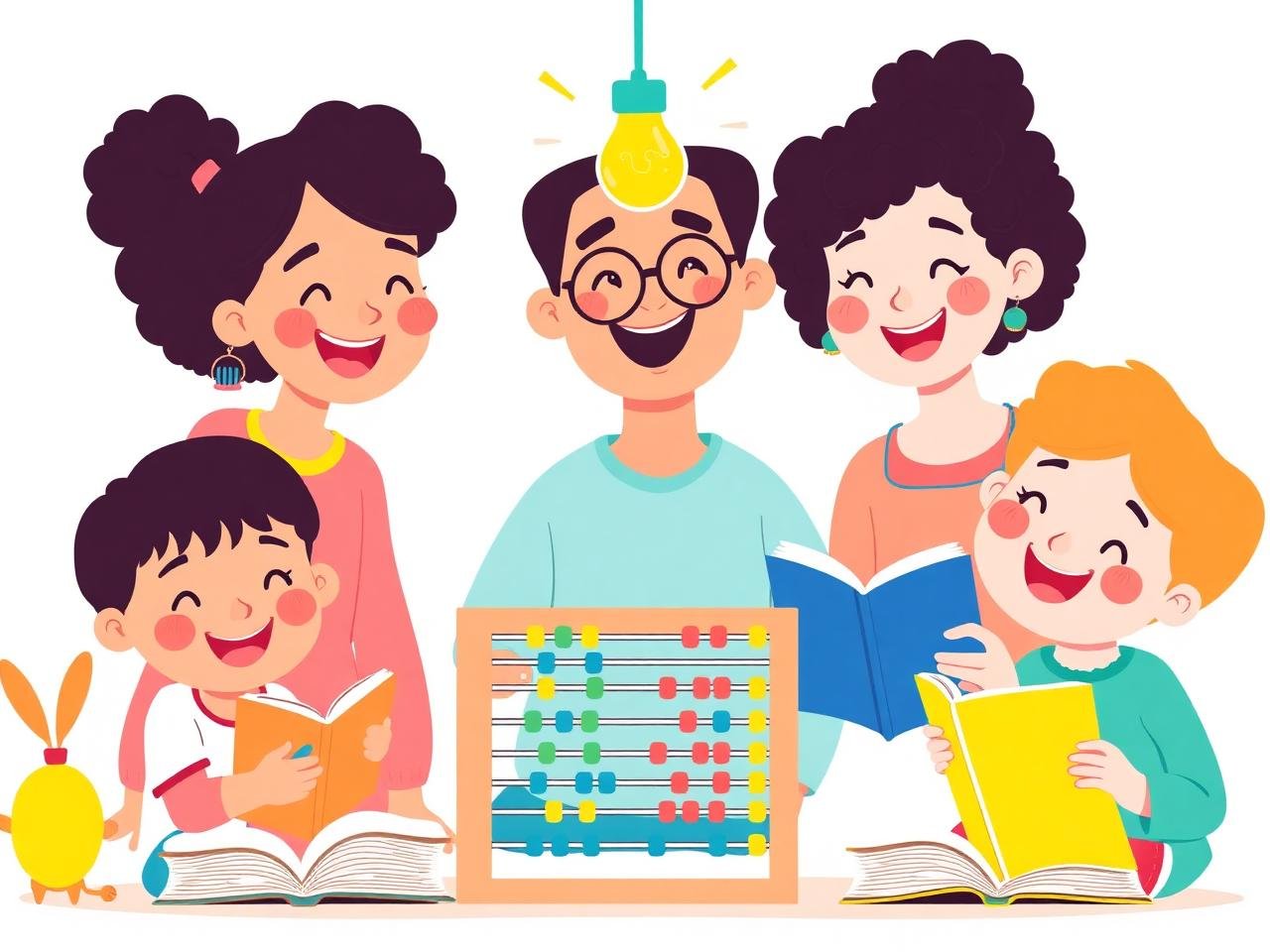 Children learning together